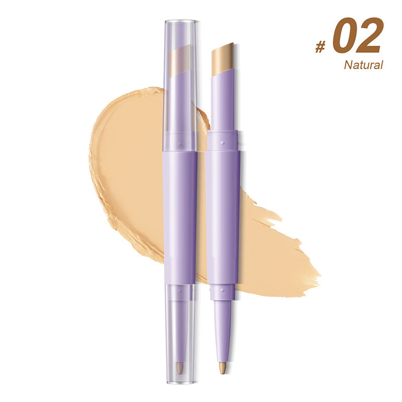 ✨ 2-in-1 Abdeckstift & Concealer ✨ Langanhaltender, wasserfester Korrekturstift für Makel, Augenringe & kleine Flecken