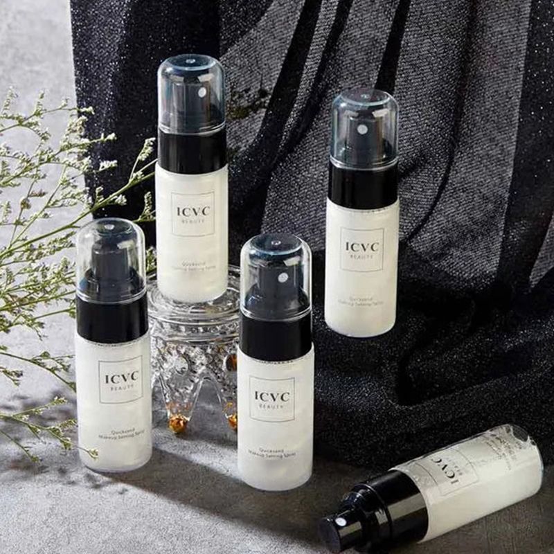 ⏰ Nur noch heute 50% Rabatt! 🥳💞 ICVC mattierendes wasserfestes Make-up Fixierspray | Über 50.000 verkaufte Flaschen, langanhaltend gegen Glanz, Schweiß & Verschmieren ✨