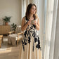 👗 Figurformendes Maxikleid mit Twist-Taille ✨ Ärmelloses Sommerkleid mit V-Ausschnitt & Blumenprint