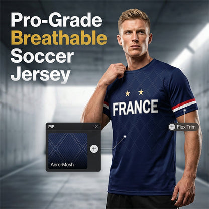 🔥Promotion Coupe du monde 2026 - 50 % de réduction🎁Maillot de football haut de gamme, respirant⚽