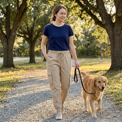 Leichte Sport-Cargohose mit Taschen
