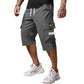👖 Herren 3/4 Cargo-Shorts mit Kordelzug ✨ Lockerer Geradeschnitt für Freizeit & Sport