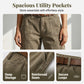 👖 Neu! Damen Everyday Comfort Cargo Capri-Hose | Lockerer Relaxed Fit, Bequeme 7/8-Länge mit Taschen
