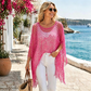 🏆💐 50% Rabatt! Letzter Tag! Sommer-Strick-Poncho mit Fransen – Leicht, Luftdurchlässig & Vielseitig für Strand & Freizeit