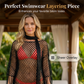 🏆💐 50% Rabatt! Letzter Tag! Sommer-Strick-Poncho mit Fransen – Leicht, Luftdurchlässig & Vielseitig für Strand & Freizeit