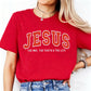 Lustiges T-Shirt für Damen mit Jesus-Print