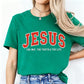 Lustiges T-Shirt für Damen mit Jesus-Print