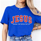 Lustiges T-Shirt für Damen mit Jesus-Print