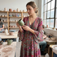 Women's Bohemian Floral Maxi Dress