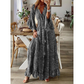 Women's Bohemian Floral Maxi Dress