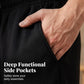 Herren 2-teiliges Freizeit-Set: T-Shirt und Shorts mit Kordelzug
