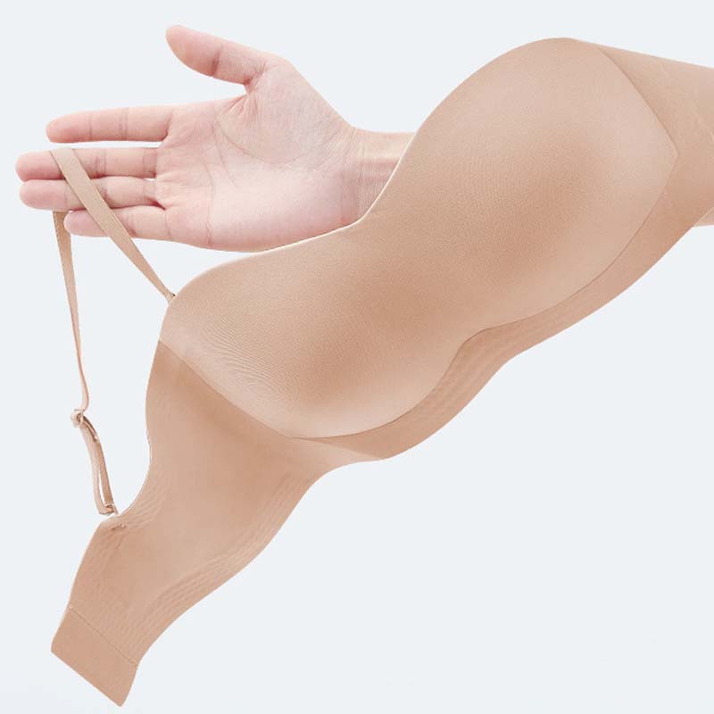 Nahtloser rutschfester Bandeau-BH