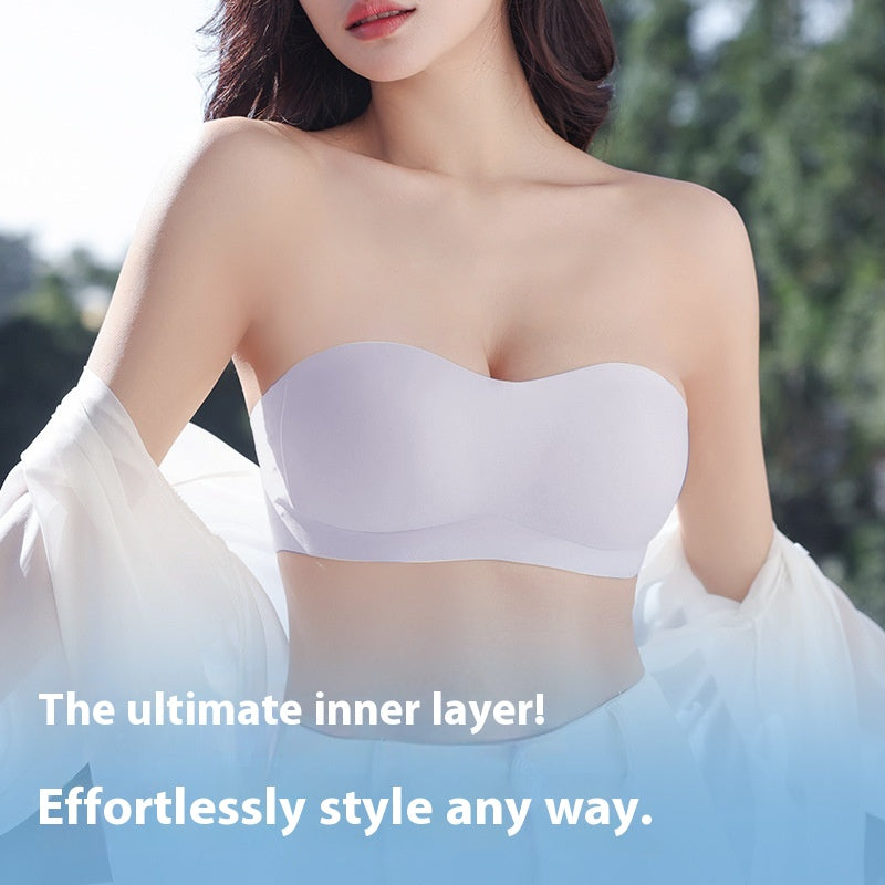 Nahtloser rutschfester Bandeau-BH