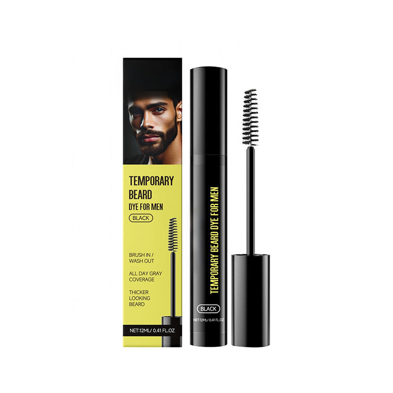 ⏰ Nur noch heute 50% Rabatt! 🧔 Herren Bart- & Augenbrauen-Färbestift zur sofortigen Abdeckung grauer Haare, abwaschbare sanfte Formel mit Präzisionsbürste für natürliches Ergebnis ✨