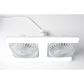 🌬️ 50 % RABATT FÜR BEGRENZTE ZEIT! 💡 Doppelkopf Deckenventilator mit LED Beleuchtung – Einstellbare Lüfterköpfe, leiser Motor & Fernbedienung für Wohn- und Schlafzimmer