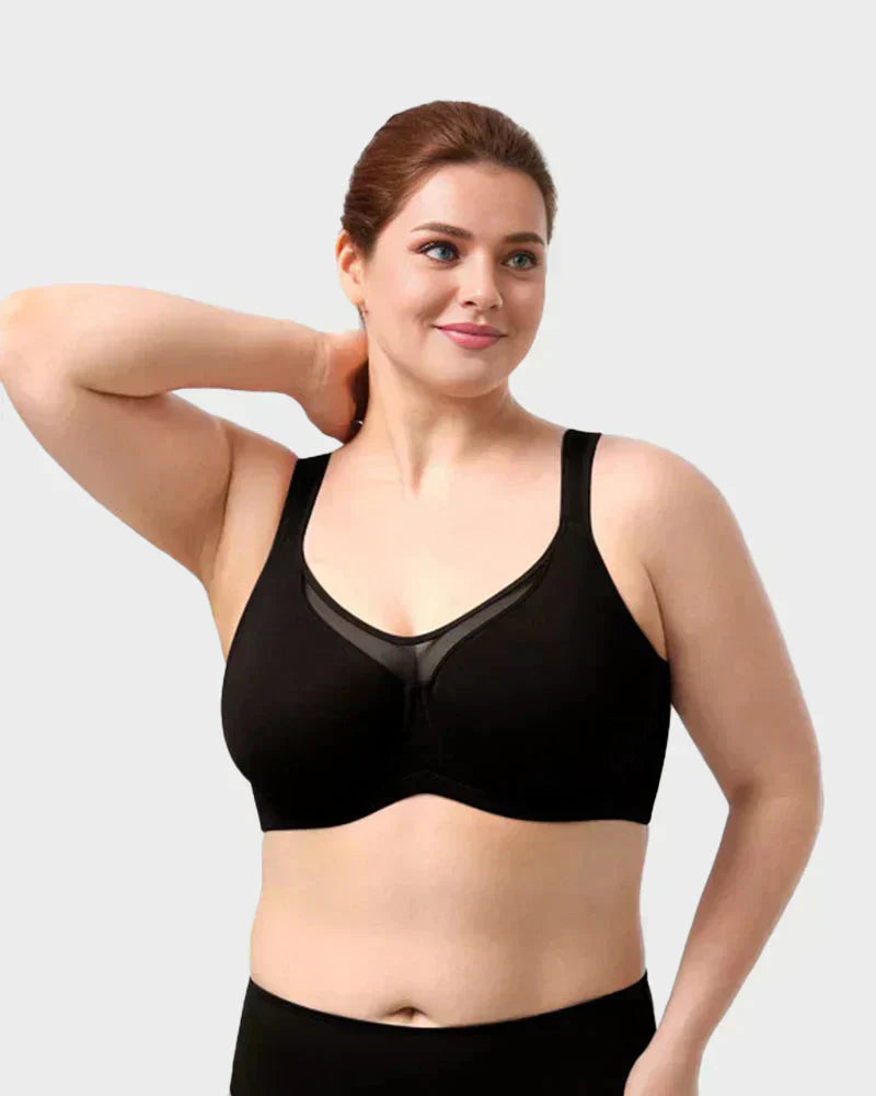 ⏳Letzter Tag – Sonderpreis nur €13,99!! 💐  Eleganter, vollständig bedeckender Transparent-BH für Damen in Übergrößen
