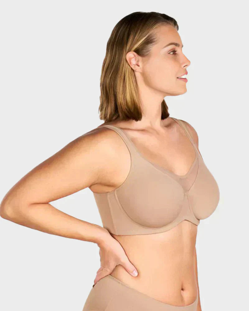 ⏳Letzter Tag – Sonderpreis nur €13,99!! 💐  Eleganter, vollständig bedeckender Transparent-BH für Damen in Übergrößen