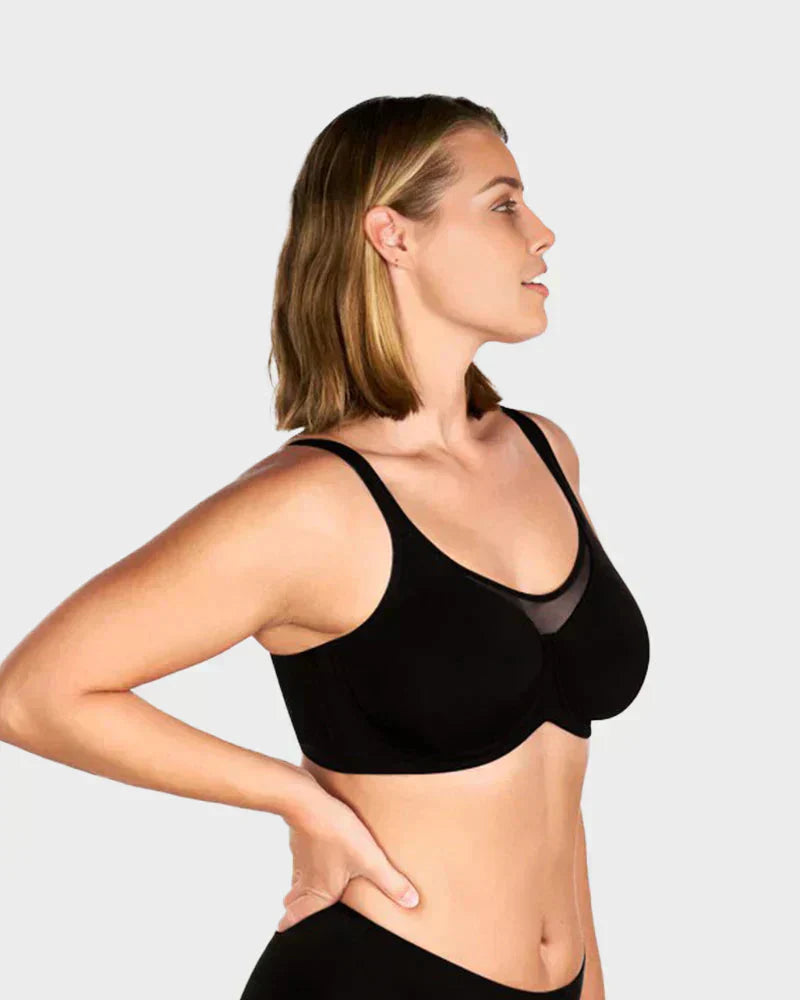 ⏳Letzter Tag – Sonderpreis nur €13,99!! 💐  Eleganter, vollständig bedeckender Transparent-BH für Damen in Übergrößen