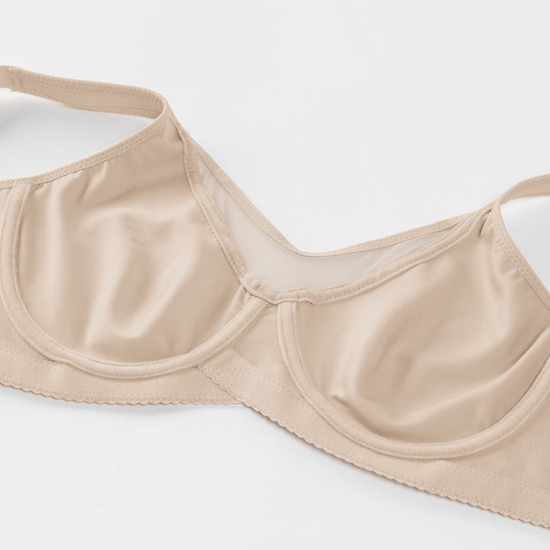 ⏳Letzter Tag – Sonderpreis nur €13,99!! 💐  Eleganter, vollständig bedeckender Transparent-BH für Damen in Übergrößen