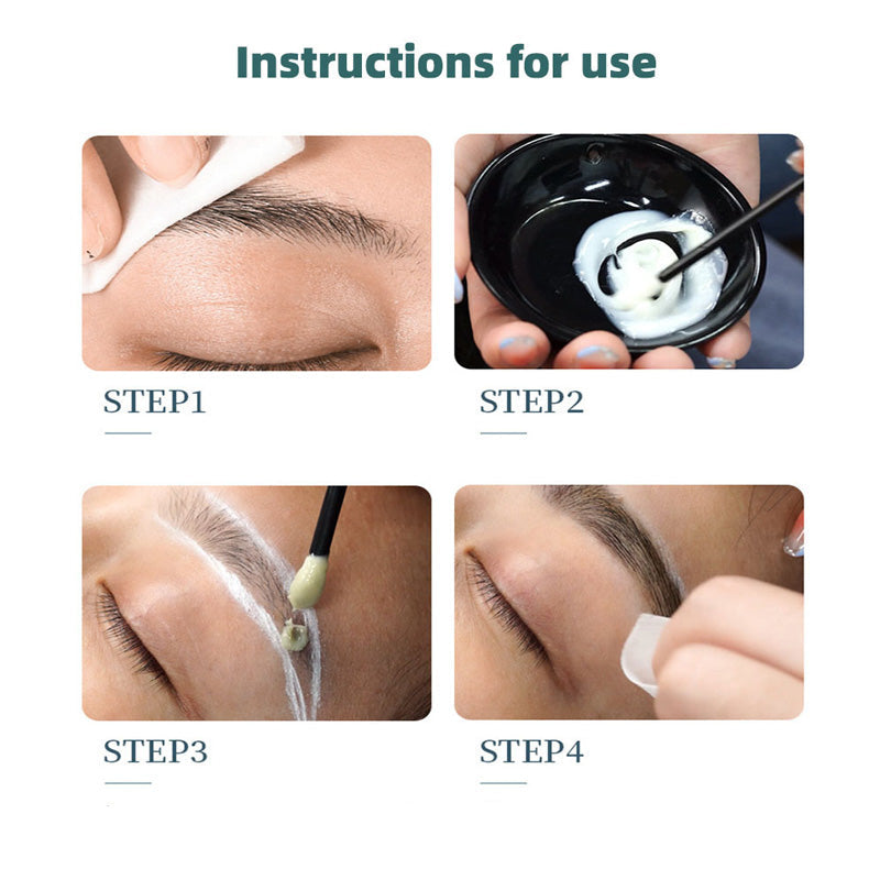 ⏰ Nur noch heute 50% Rabatt! 🖌️ 2-in-1 Henna Färbeset für Augenbrauen & Wimpern | Semi-permanente natürliche Farbcreme mit komplettem Zubehör für einfache Anwendung zu Hause ✨