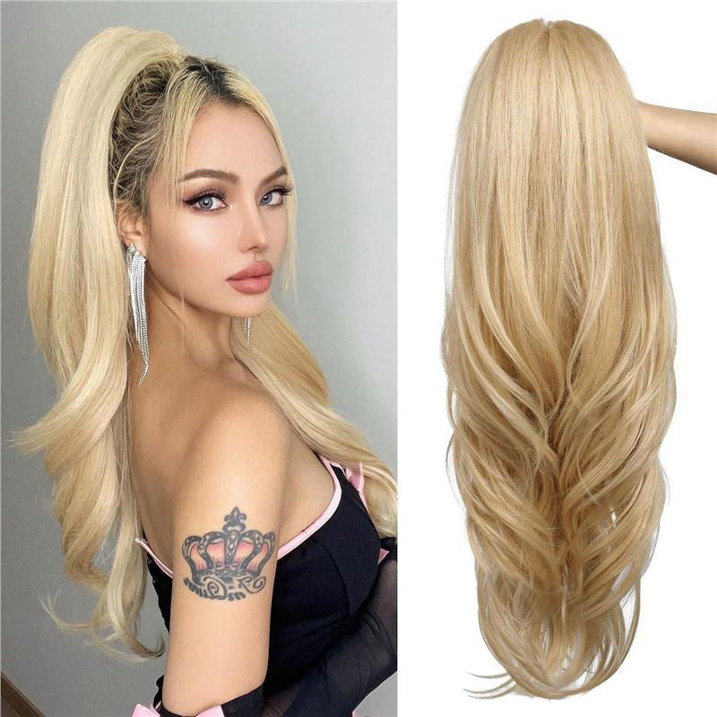 ⏰ Nur noch heute 50% Rabatt! 🎀 Mehrlagige Hoch-Pferdeschwanz Haarverlängerung | Sicherer Halt, natürliche Sprungkraft & Premium-Mischung für sofort volles Haarvolumen ✨