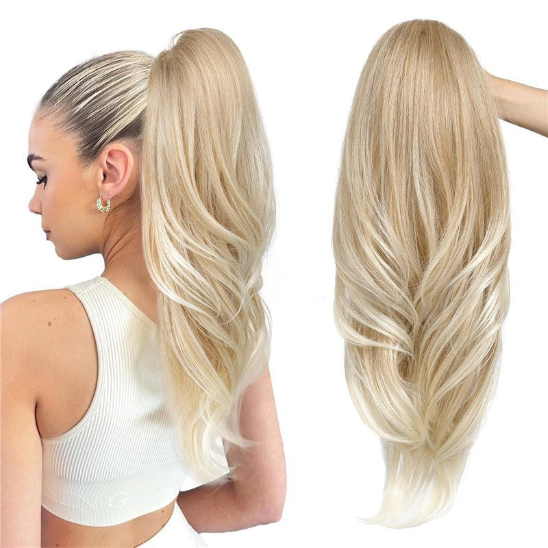 ⏰ Nur noch heute 50% Rabatt! 🎀 Mehrlagige Hoch-Pferdeschwanz Haarverlängerung | Sicherer Halt, natürliche Sprungkraft & Premium-Mischung für sofort volles Haarvolumen ✨