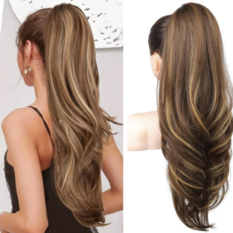 ⏰ Nur noch heute 50% Rabatt! 🎀 Mehrlagige Hoch-Pferdeschwanz Haarverlängerung | Sicherer Halt, natürliche Sprungkraft & Premium-Mischung für sofort volles Haarvolumen ✨