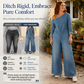 Damen asymmetrischer schulterfreier Jeans-Jumpsuit