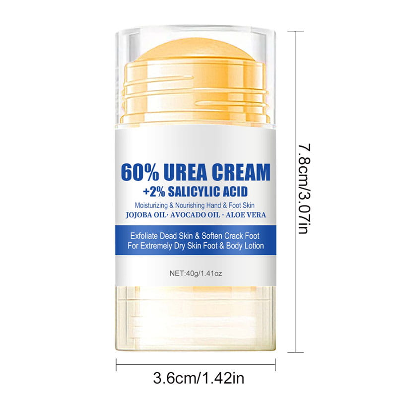 ⏰ Nur noch heute 50% Rabatt! 🦶 Feuchtigkeitsspendende exfolierende Fußcreme mit 60% Harnstoff & 2% Salicylsäure, pflegt rissige trockene Füße mit Aloe Vera, Jojoba- & Avocadoöl ✨