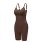 ⏰ Nur noch heute 50% Rabatt! 🩱 Nahtloser figurformender Damen Shapewear-Body mit Trägern, atmungsaktiver weicher Stoff, gezielte Kontrolle für Taille, Bauch, Hüften & Oberschenkel unter jedem Outfit ✨