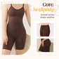 ⏰ Nur noch heute 50% Rabatt! 🩱 Nahtloser figurformender Damen Shapewear-Body mit Trägern, atmungsaktiver weicher Stoff, gezielte Kontrolle für Taille, Bauch, Hüften & Oberschenkel unter jedem Outfit ✨