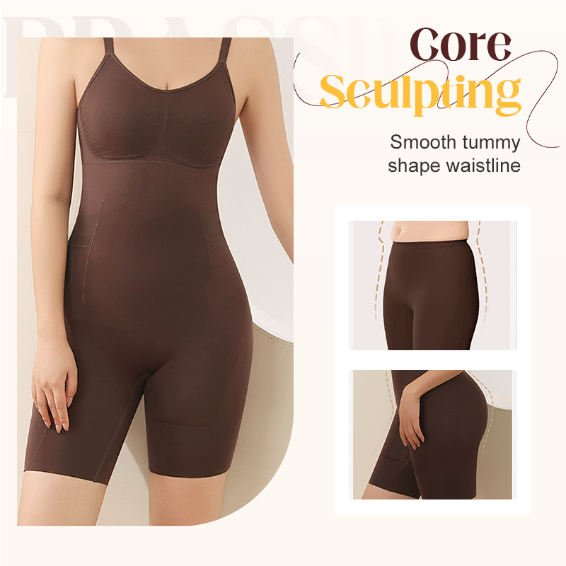 ⏰ Nur noch heute 50% Rabatt! 🩱 Nahtloser figurformender Damen Shapewear-Body mit Trägern, atmungsaktiver weicher Stoff, gezielte Kontrolle für Taille, Bauch, Hüften & Oberschenkel unter jedem Outfit ✨