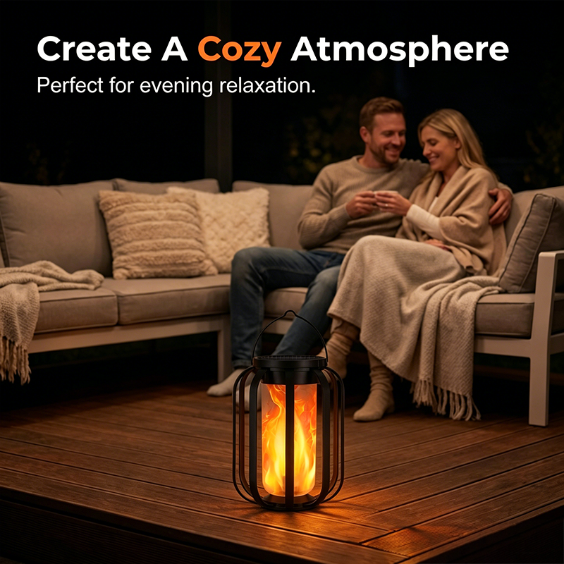 🔥 Heute -50 %! 🏮 Solar-Flackerflammen-Laterne