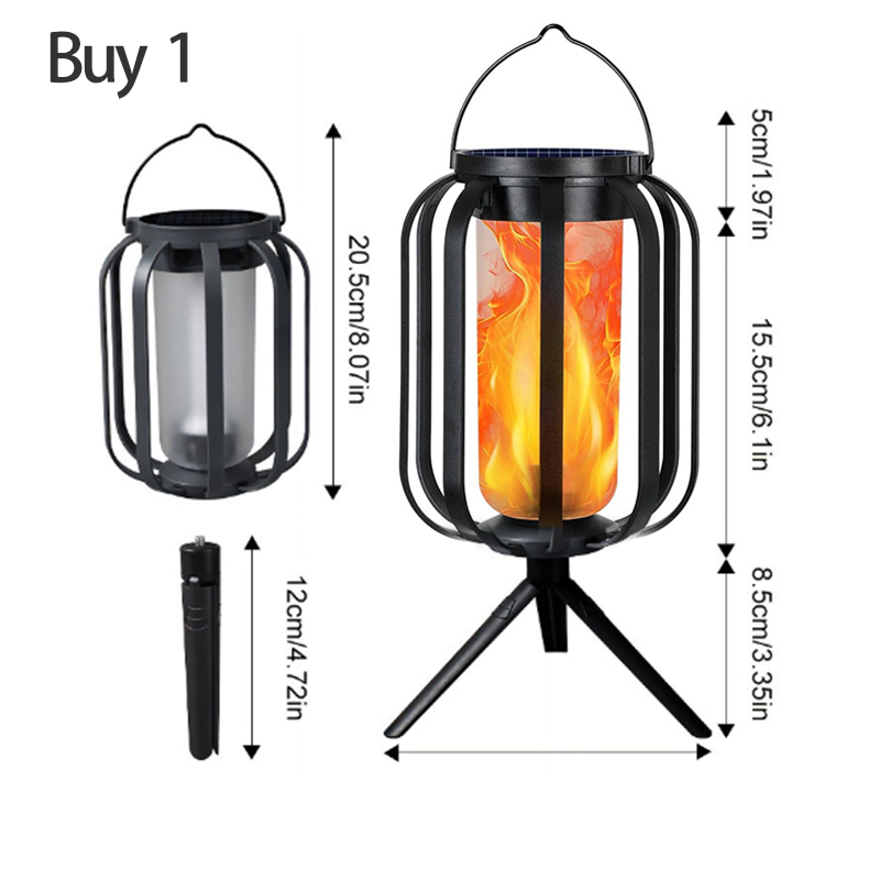 🔥 Heute -50 %! 🏮 Solar-Flackerflammen-Laterne