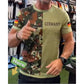 🔥 Letzter Tag! 50% Rabatt Herren Camouflage Patchwork T-Shirt 🪖 Lässiger Military-Look, atmungsaktiv & bequem für Alltag & Outdoor