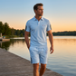 🔥 Letzter Tag! 50% Rabatt Herren 2-Teilig Freizeit-Set ☀️ Kurzarm-Polo & Shorts – Atmungsaktiv für Alltag, Sport & Reisen