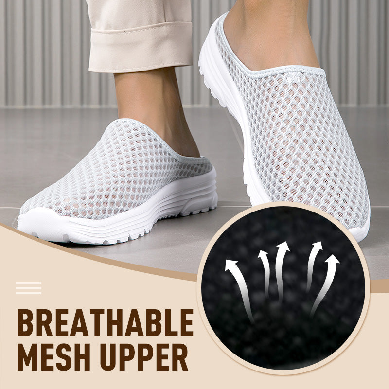 👟 50% Rabatt: Atmungsaktive Mesh-Slipper | Bequem & leicht für Haus, Garten & Sommer ☀️