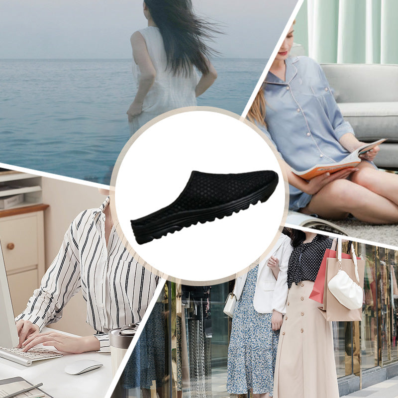 👟 50% Rabatt: Atmungsaktive Mesh-Slipper | Bequem & leicht für Haus, Garten & Sommer ☀️