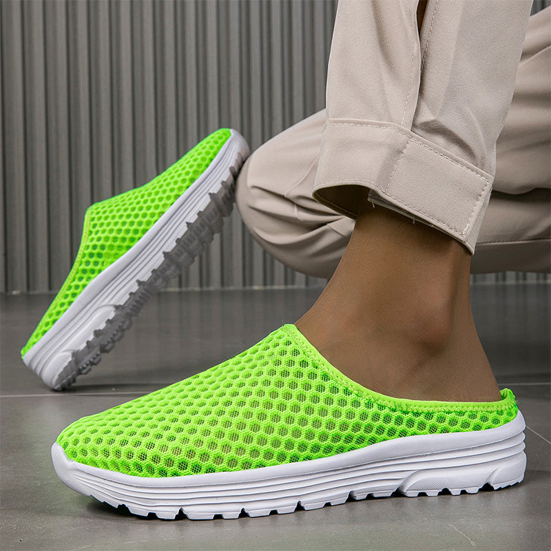 👟 50% Rabatt: Atmungsaktive Mesh-Slipper | Bequem & leicht für Haus, Garten & Sommer ☀️