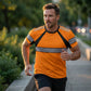 🛡️ 50% Rabatt: Herren Warnschutz T-Shirt | Reflexstreifen & atmungsaktiv für Arbeit & Outdoor