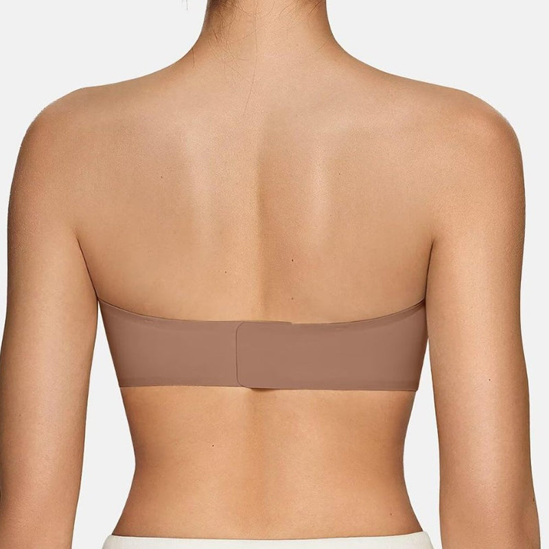 🔥 Letzter Tag! 50% Rabatt Nahtloser trägerloser Bandeau-BH ohne Bügel 🤍 Rutschfest & unsichtbar für trägerlose Outfits