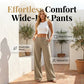 🔥 Neu 2026! 50% Rabatt Damen Leinen-Baumwoll Weite Hose 🤍 Hoher Bund, luftig für Sommer & Alltag
