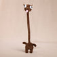 Long Neck Plush Animal Bag Pendant