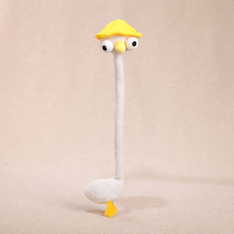 Long Neck Plush Animal Bag Pendant