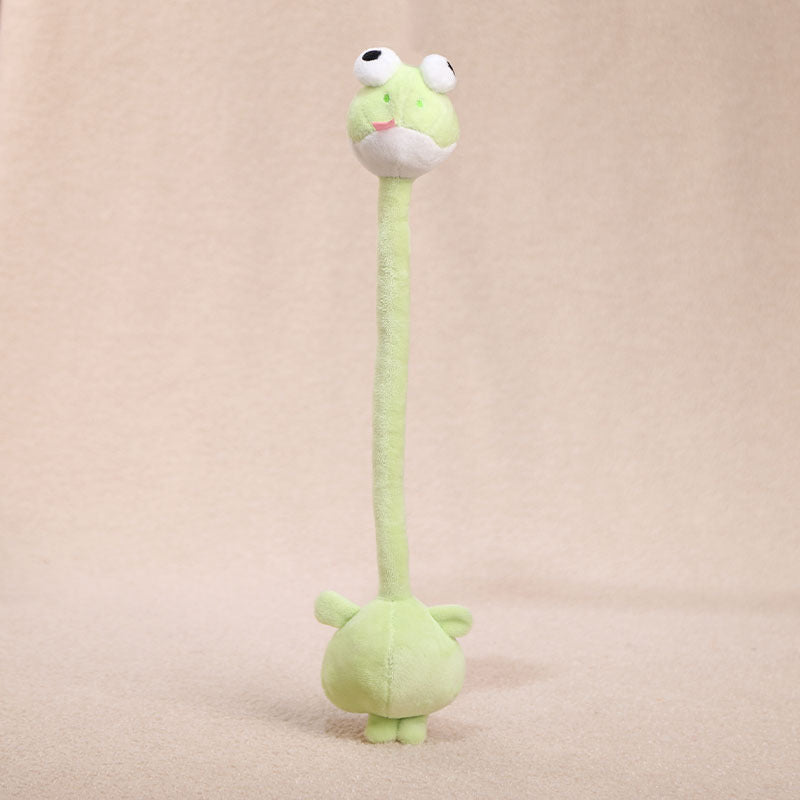 Long Neck Plush Animal Bag Pendant