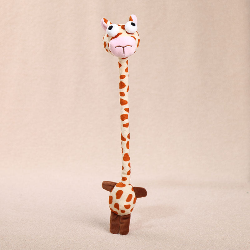 Long Neck Plush Animal Bag Pendant