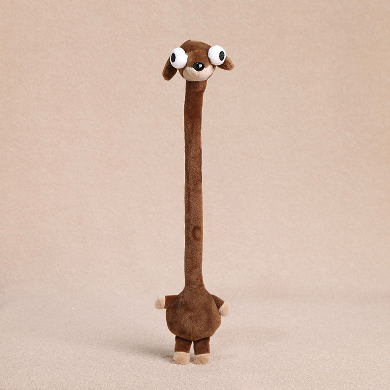 Long Neck Plush Animal Bag Pendant
