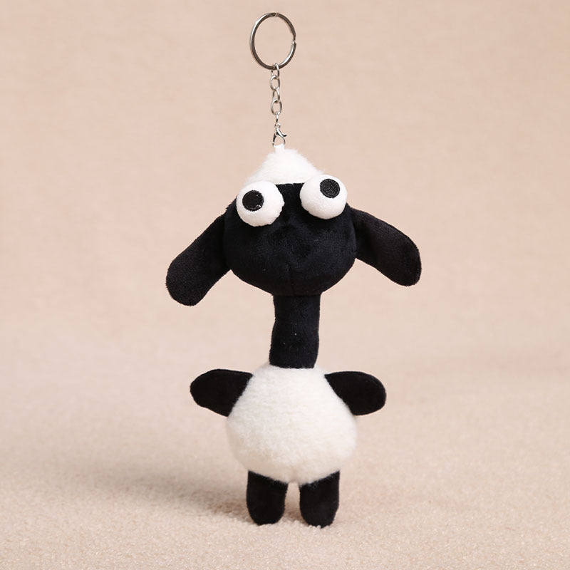 Long Neck Plush Animal Bag Pendant