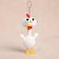 Long Neck Plush Animal Bag Pendant