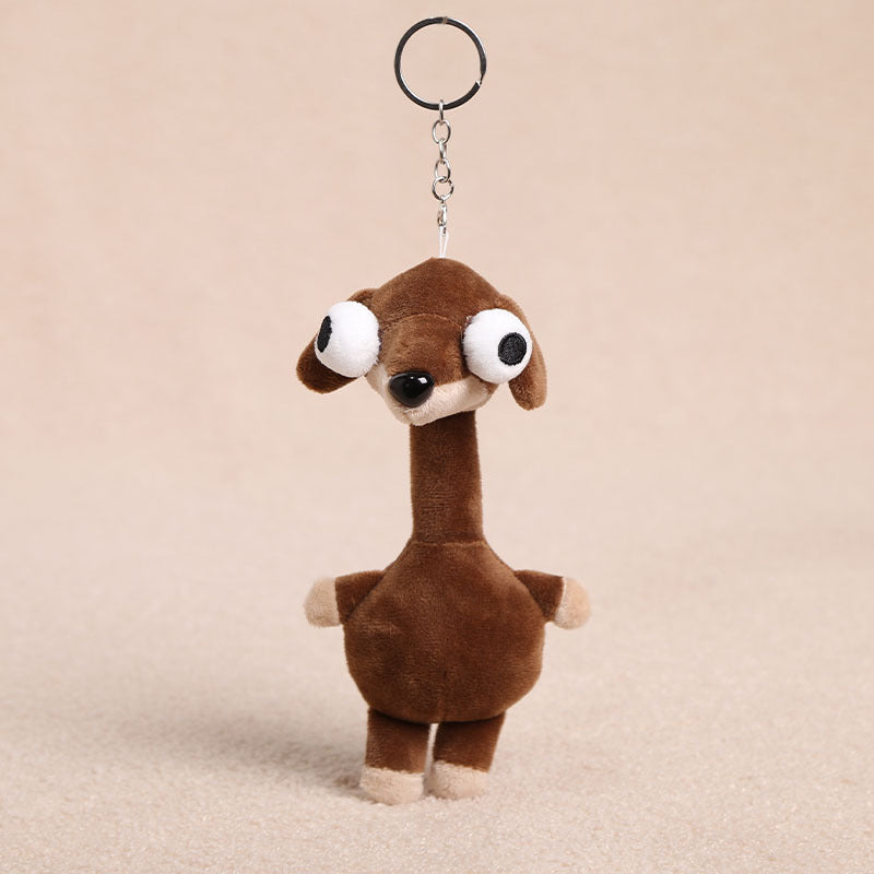 🔥 Letzter Tag! 50% Rabatt Langhals Plüschtier-Anhänger 🦒 Lustiger Rucksack-Anhänger für Kinder